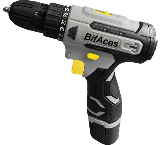 Аккумуляторная дрель-шуруповерт BifAces DBED-12-A 1