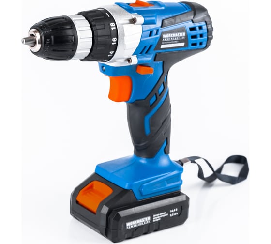 Аккумуляторная дрель-шуруповерт WorkMaster АШ-14М 1