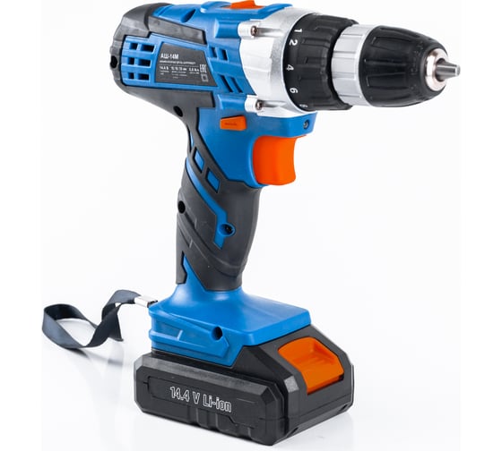 Аккумуляторная дрель-шуруповерт WorkMaster АШ-14М