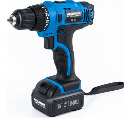 Аккумуляторная дрель-шуруповерт WorkMaster АШ-14Л