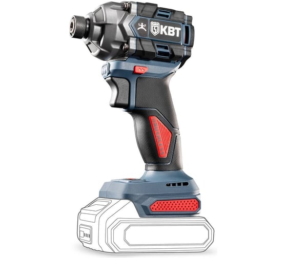 Винтоверт КВТ SB-20-230 без АКБ и ЗУ ПРОФИ с быстрозажимным патроном 1/4 НЕХ 104535 1