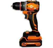 Аккумуляторный шуруповерт Агрессор 60 Nm, 21V/1.5А, бесщеточный мотор, АКБ 2 шт., зарядное устройство 220В, набор насадок 24 шт., пластиковый кейс SH-060W