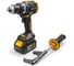 Дрель-шуруповерт ударная аккумуляторная RUNTEC PRO 13 мм, 20В, 2*4Ач, 160Нм RT-ID226 3