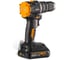 Дрель-шуруповерт ударная аккумуляторная RUNTEC PRO 13 мм, 20В, 2*2Ач, 60Нм RT-ID223 2