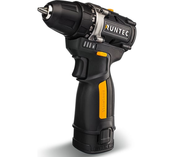 Дрель-шуруповерт RUNTEC PROаккумуляторная, 10мм,16В, 2*2Ач, 45Нм RT-ID122 1