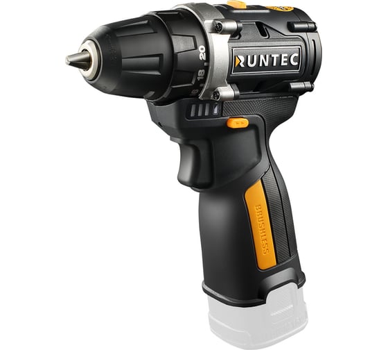 Дрель-шуруповерт RUNTEC PRO аккумуляторная, 10мм, 16В, 45Нм RT-ID122W 1