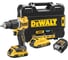 Ударная дрель-шуруповерт DEWALT DCD100YD2T, 18В, 1650об/мин, 28050уд/мин, с 2 аккумуляторами 2Ач и зарядным устройством, в кейсе TSTAK DCD100YD2T-QW 1