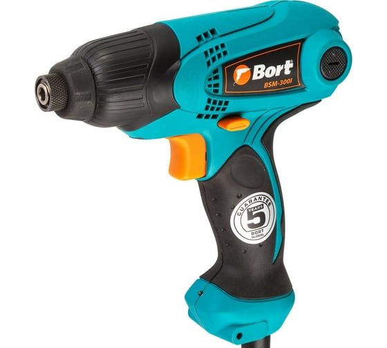 Электрическая дрель-шуруповерт BORT BSM-300I 91275608 1