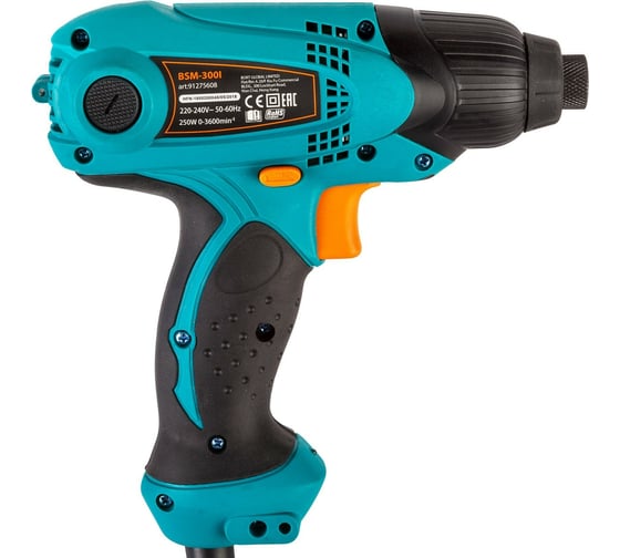 Электрическая дрель-шуруповерт BORT BSM-300I 91275608