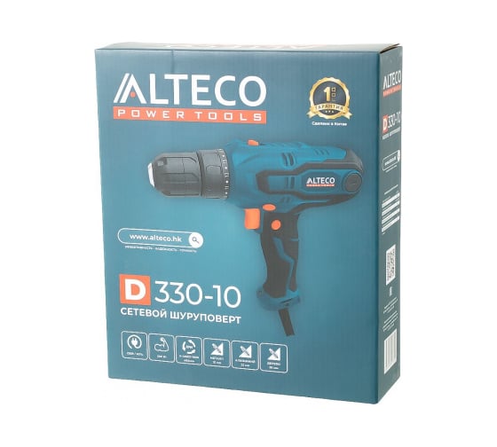 Сетевой шуруповёрт ALTECO D 330-10 39912