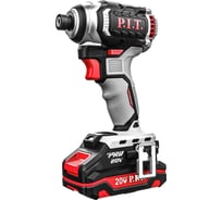 Винтоверт P.I.T. IMPACT аккумуляторный бесщёточный, 20В, 170Нм, 3ск, HEX 1/4, 2х2Ач, ЗУ,кейс PSD20H-170A/2