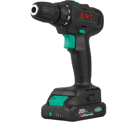Аккумуляторная дрель-шуруповерт DWT ABSP-20 NF 1