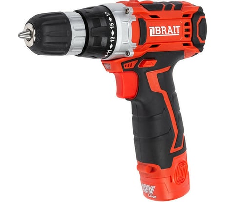 Аккумуляторная дрель-шуруповерт BRAIT BCD12SP 21.01.080.070