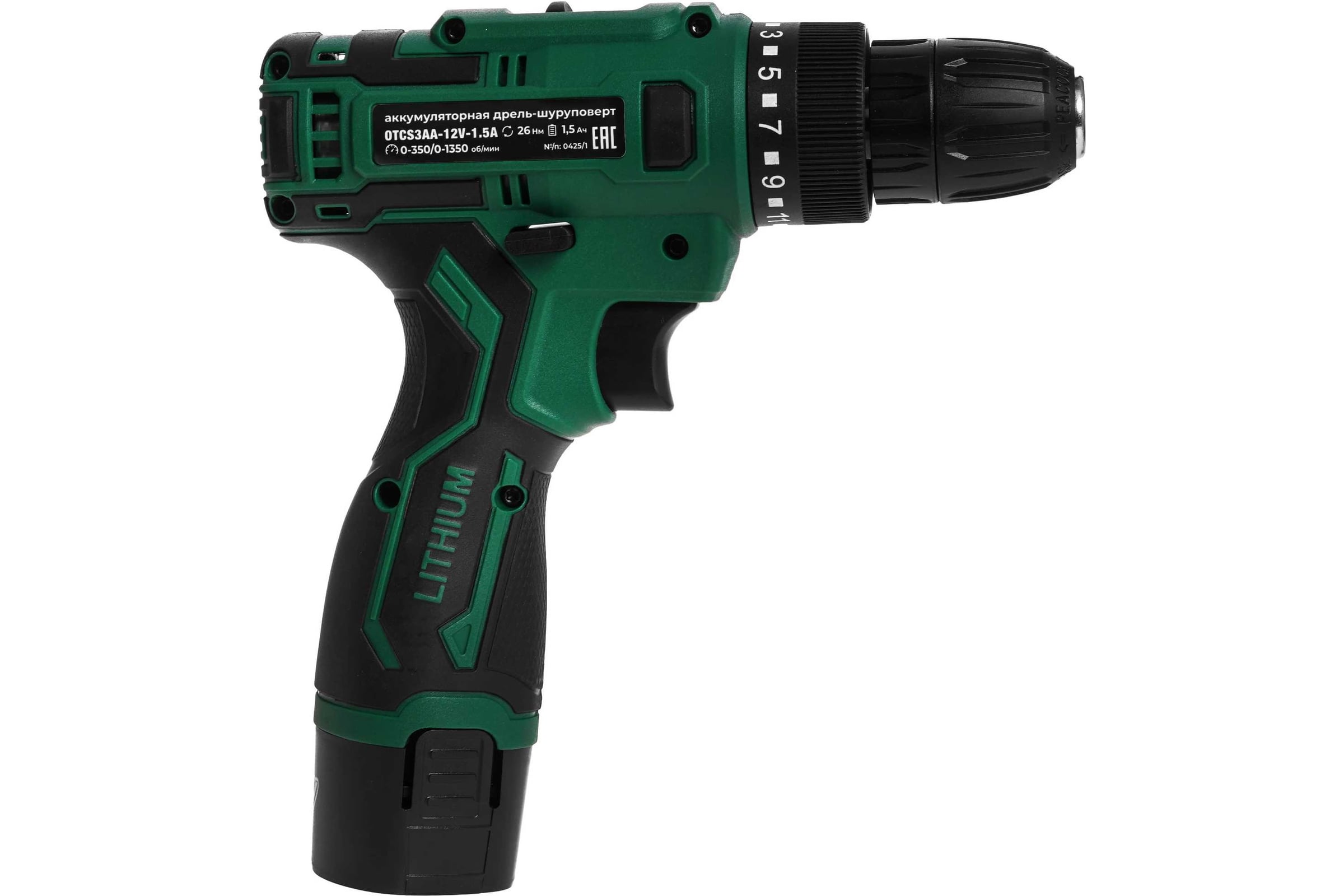 Аккумуляторная дрель-шуруповерт OVK TOOLS OTCS3AA-12V-1.5A — фото 3