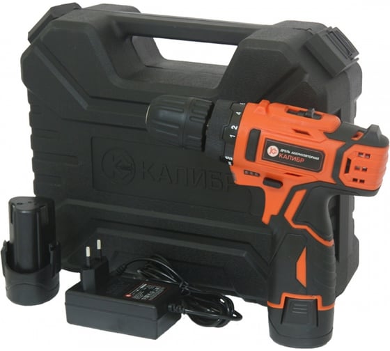 Аккумуляторная дрель-шуруповерт Калибр ДА-12/2 Li-Ion 00000076621