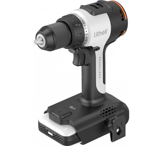 Аккумуляторная дрель-шуруповерт LITHELI (1 аккумулятор 2,0 А/ч) U20DD01-0U120 1