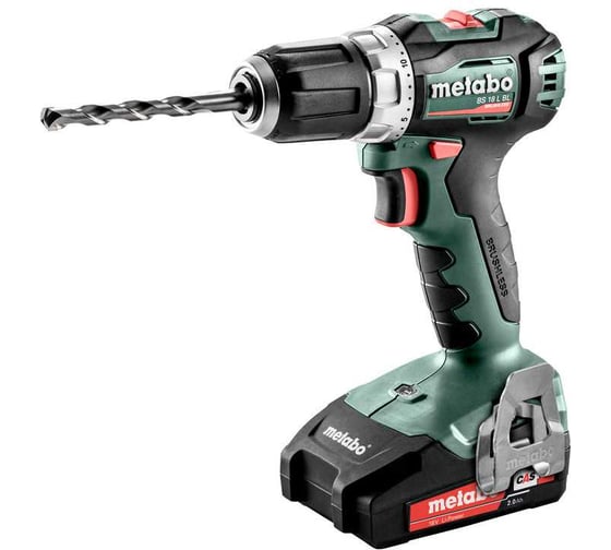 Дрель-шуруповерт Metabo BS 18 L BL, 2Ач, с двумя аккумуляторами 613155500 1