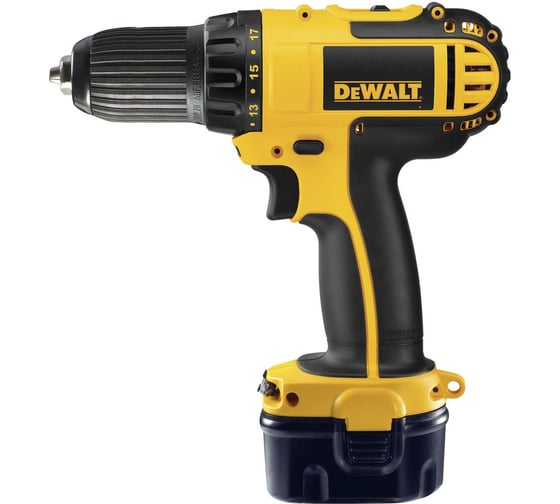 Аккумуляторная дрель-шуруповерт DeWALT DC 743 KA 1