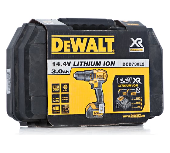 Аккумуляторная дрель-шуруповерт DeWALT DCD 730 L2