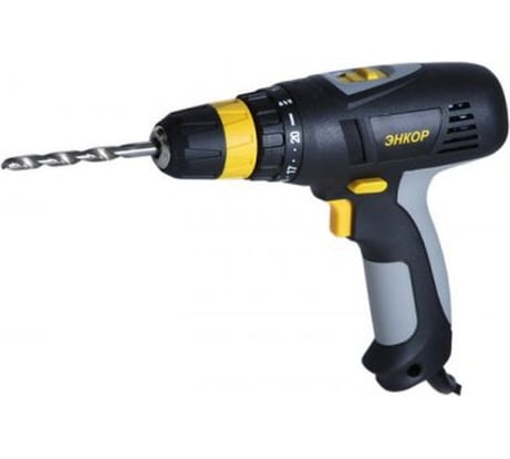 Электрическая дрель-шуруповерт Энкор ДШЭ-2 ЭР/10 1/8 50066