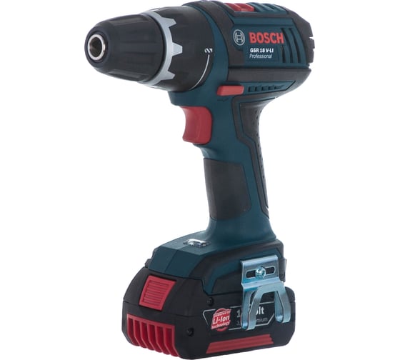 Аккумуляторная дрель-шуруповерт Bosch GSR 18 V-LI 0.601.866.102 1