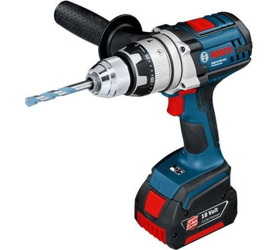 Аккумуляторная ударная дрель-шуруповерт Bosch GSB 18 VE-2-LI 0.601.862.300