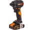 Винтоверт ударный бесщеточный аккумуляторный WORX 20В, 200Нм, 2Ач х2, ЗУ 2А, кейс WX265 1