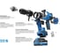Шуруповерт ударный аккумуляторный DCUT DCF01521, 150Нм, 2 скорости, 0-500/2100об/мин, 35000уд/м, D21, мет.патрон, к DCF01521-SP2 4