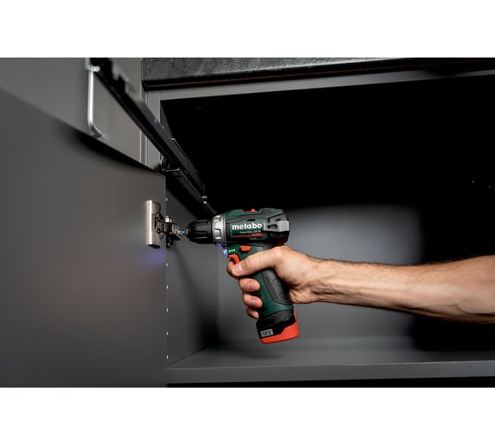 Бесщеточная аккумуляторная дрель-шуруповерт Metabo PowerMaxx BS BL, 2x2.0Ач 601721500