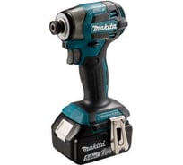 Шуруповерт ударный аккумуляторный Makita LXT18В BL XPT 180Нм Т1/Т2/Дерево/Болт, без АКБ и ЗУ DTD173Z