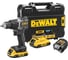 Ударная дрель-шуруповерт DEWALT DCD100D2T, 18В, 1650 об/мин, 28050 уд/мин, с 2 АКБ 2 Ач и ЗУ, в кейсе TSTAK DCD100D2T-QW 1