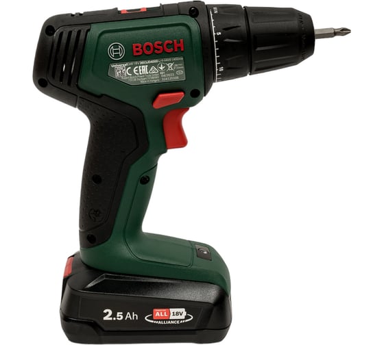 Аккумуляторная дрель-шуруповерт Bosch UniversalDrill 18V 06039d4005