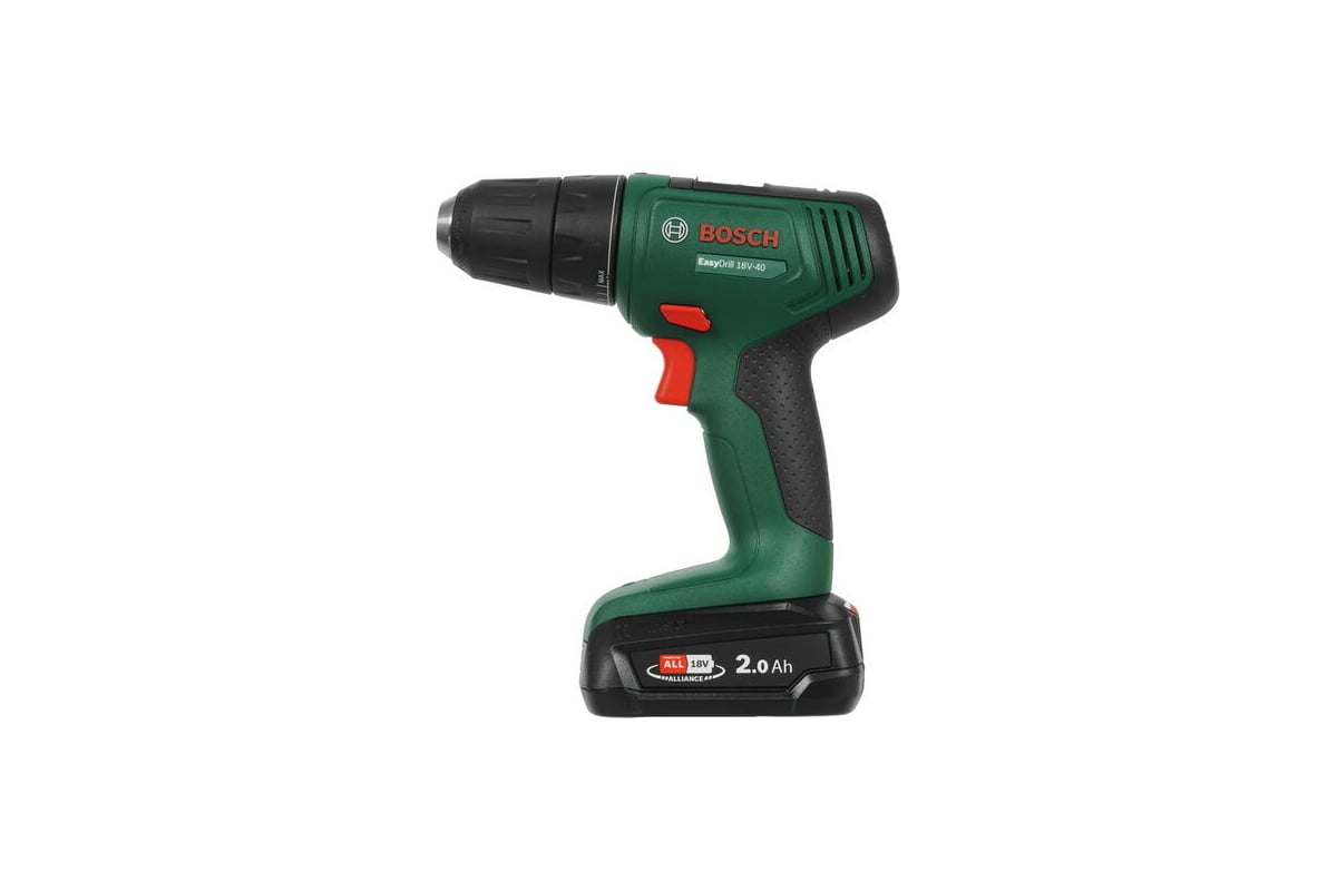 Аккумуляторная дрель-шуруповерт Bosch Easydrill 18V-40 06039D8002 -  выгодная цена, отзывы, характеристики, фото - купить в Москве и РФ