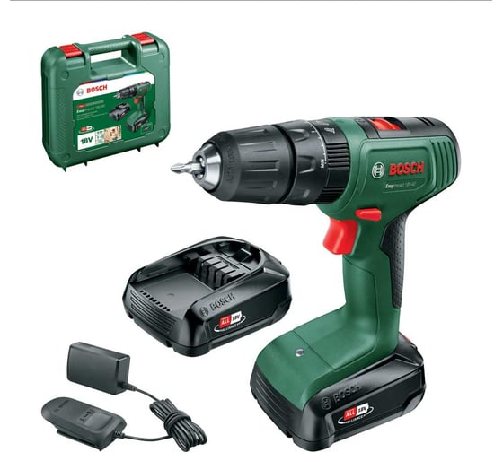 Аккумуляторная дрель-шуруповерт Bosch Easydrill 18V-40 06039D8005
