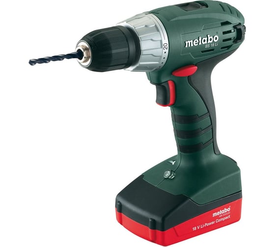 Аккумуляторный винтовёрт Metabo BS 18 Li 602136500