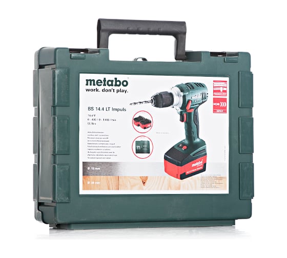 Аккумуляторный винтоверт Metabo BS 14.4 LT Impuls 602137500