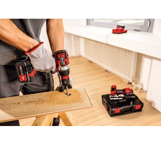 Двухскоростная аккумуляторная дрель-шуруповерт FLEX DD 2G 18.0-EC/5.0 Set 18.0 В 504890