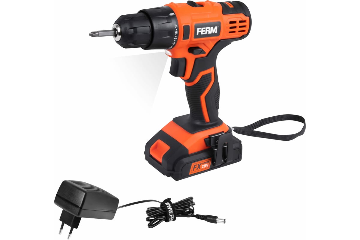 Аккумуляторная дрель-шуруповерт FERM FX Power CDM1164 - выгодная цена ...