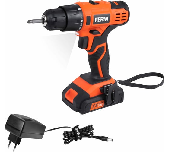 Аккумуляторная дрель-шуруповерт FERM FX Power CDM1164