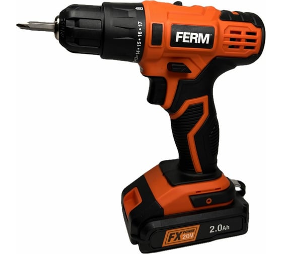 Аккумуляторная дрель-шуруповерт FERM FX Power CDM1164