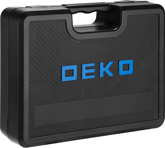 Ударная аккумуляторная дрель-шуруповерт DEKO GCD12DU SET4 в кейсе + оснастка 13 шт, 12В, 2x2.0Ач 063-4038