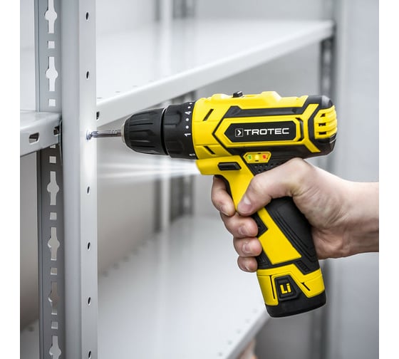 Аккумуляторная литий-ионная дрель TROTEC PSCS 11-12V 4410000102