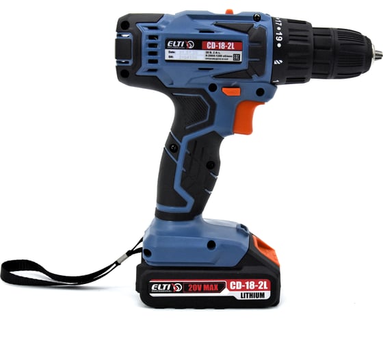 Аккумуляторный шуруповерт ELTI CD-18-2L