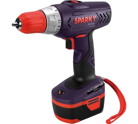 Аккумуляторный шуруповёрт SPARKY BR 15E 2Ah