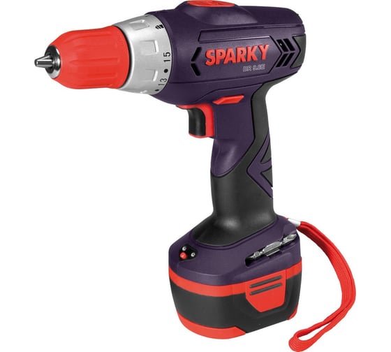 Аккумуляторный шуруповерт SPARKY BR 9,6E 1