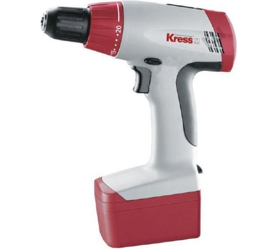 Аккумуляторная дрель-шуруповерт Kress 132 ABS Set 12090122