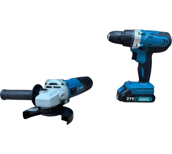 Угловая шлифовальная машина+сетевой шуруповерт Gruwatt DBL-SET01