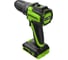 Дрель-шуруповерт аккумулятоный Greenworks DD345, 24V, б/щет, 27/45 Нм,13мм,2х2Ач,ЗУ,кор () 3708307VUC 5
