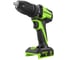 Дрель-шуруповерт аккумулятоный Greenworks DD345, 24V, б/щет, 27/45 Нм,13мм,2х2Ач,ЗУ,кор () 3708307VUC 16