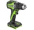Дрель-шуруповерт аккумулятоный Greenworks DD560, 24V, б/щет, 30/60 Нм,13мм, Anti-kickback,2х2Ач,ЗУ,кор () 3708407VUC 5